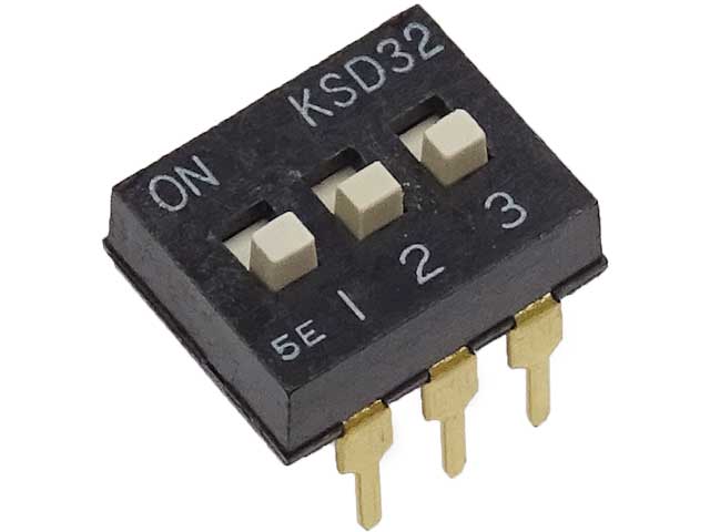 3回路 DIPスイッチ