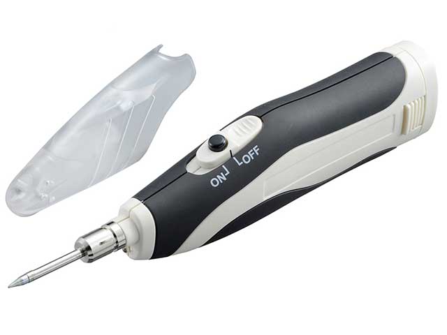 コードレスはんだごて MSD-20（単三電池3本使用）