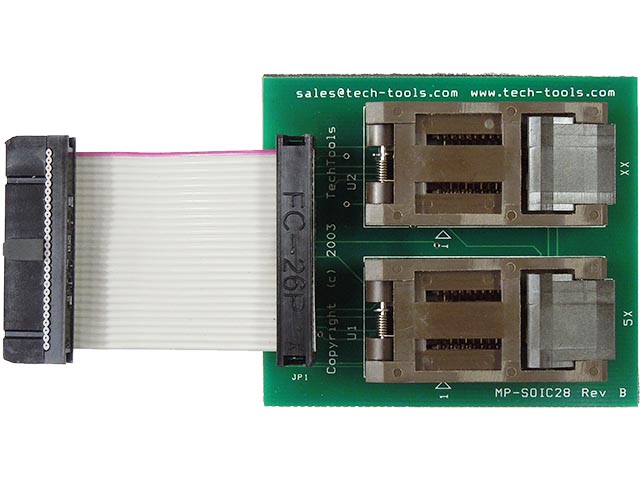 SOIC28 書き込みアダプター