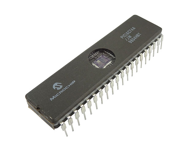 PICマイコン PIC16C74A/JW