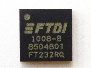 USBシリアル変換IC FT232RQ