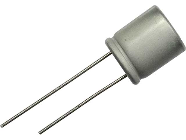 導電性高分子アルミ固体電解コンデンサー 470μF16V105℃