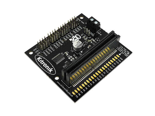 micro:bit用サーボドライバー基板