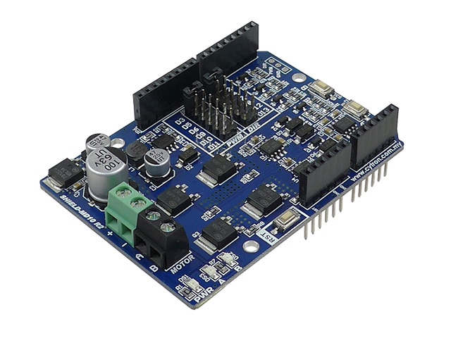 Cytron 10A モータードライバーシールド (Arduino)