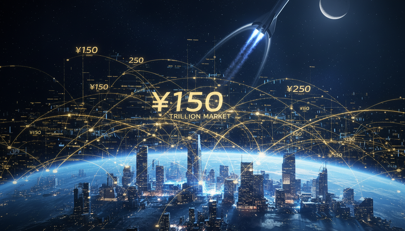 宇宙ビジネスとは？市場規模「150兆円」の全貌と、私たちの生活を変える未来