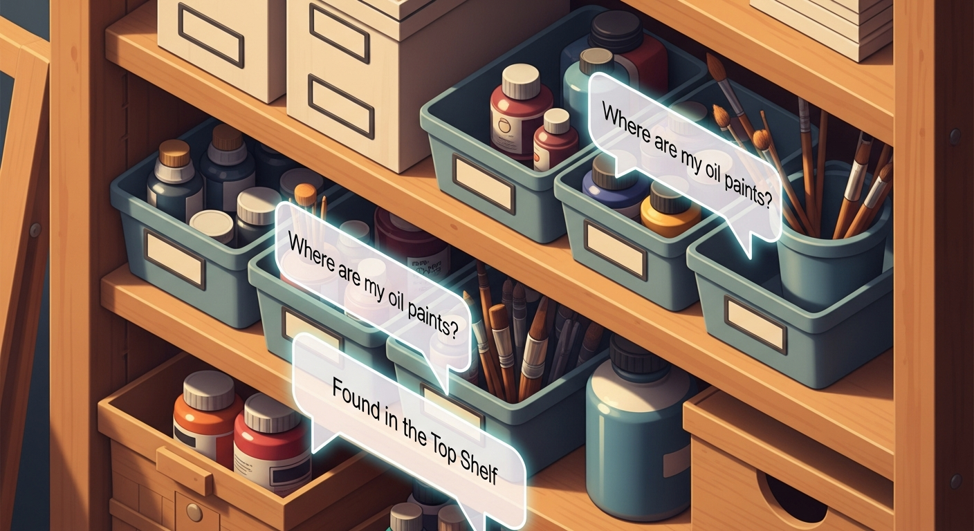 Illustrative image for Stop Losing Studio Tools: Voice-First Inventory Management