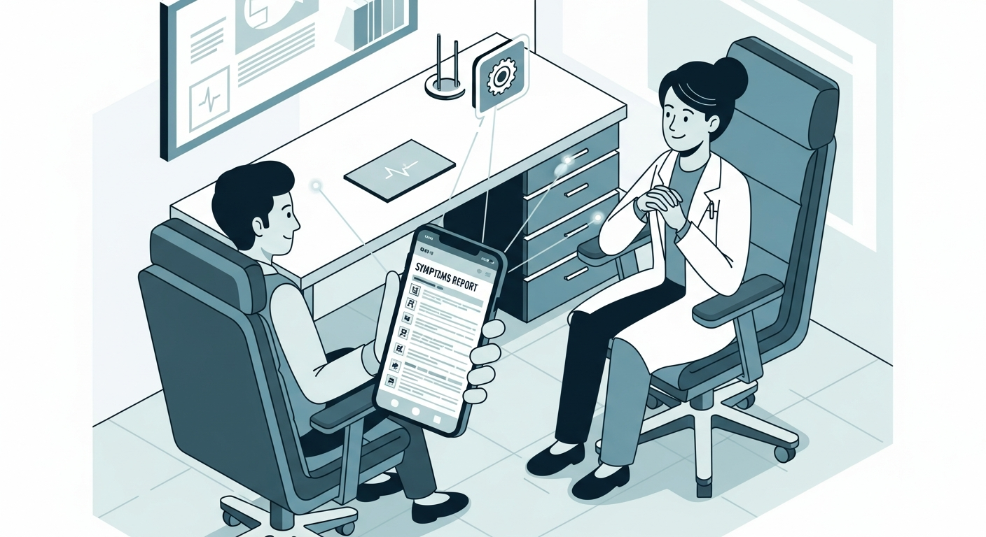 Illustrative image for Stop Pain Fog from Clouding Your Doctor Appointments