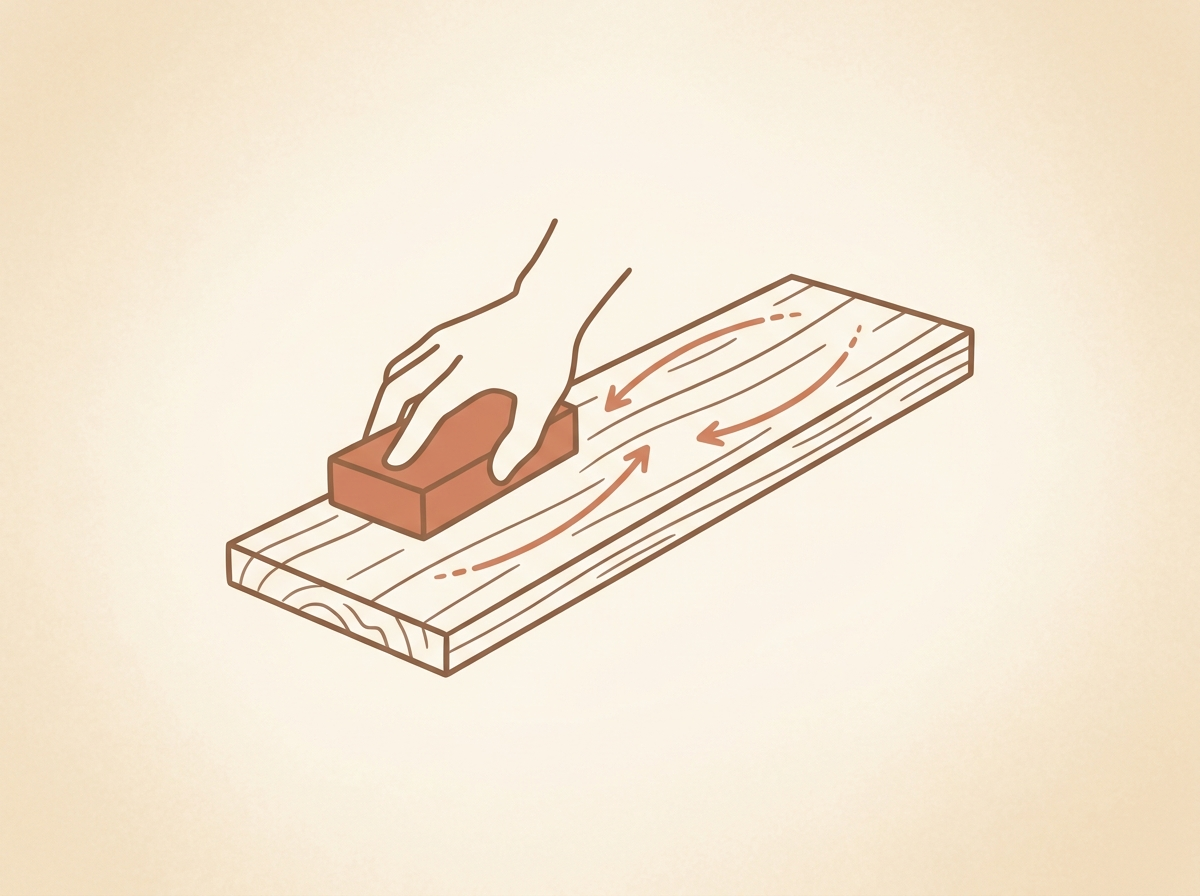 Sand the board