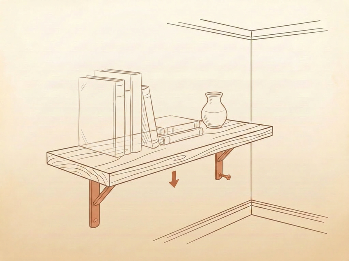Pose la planche et fixe-la