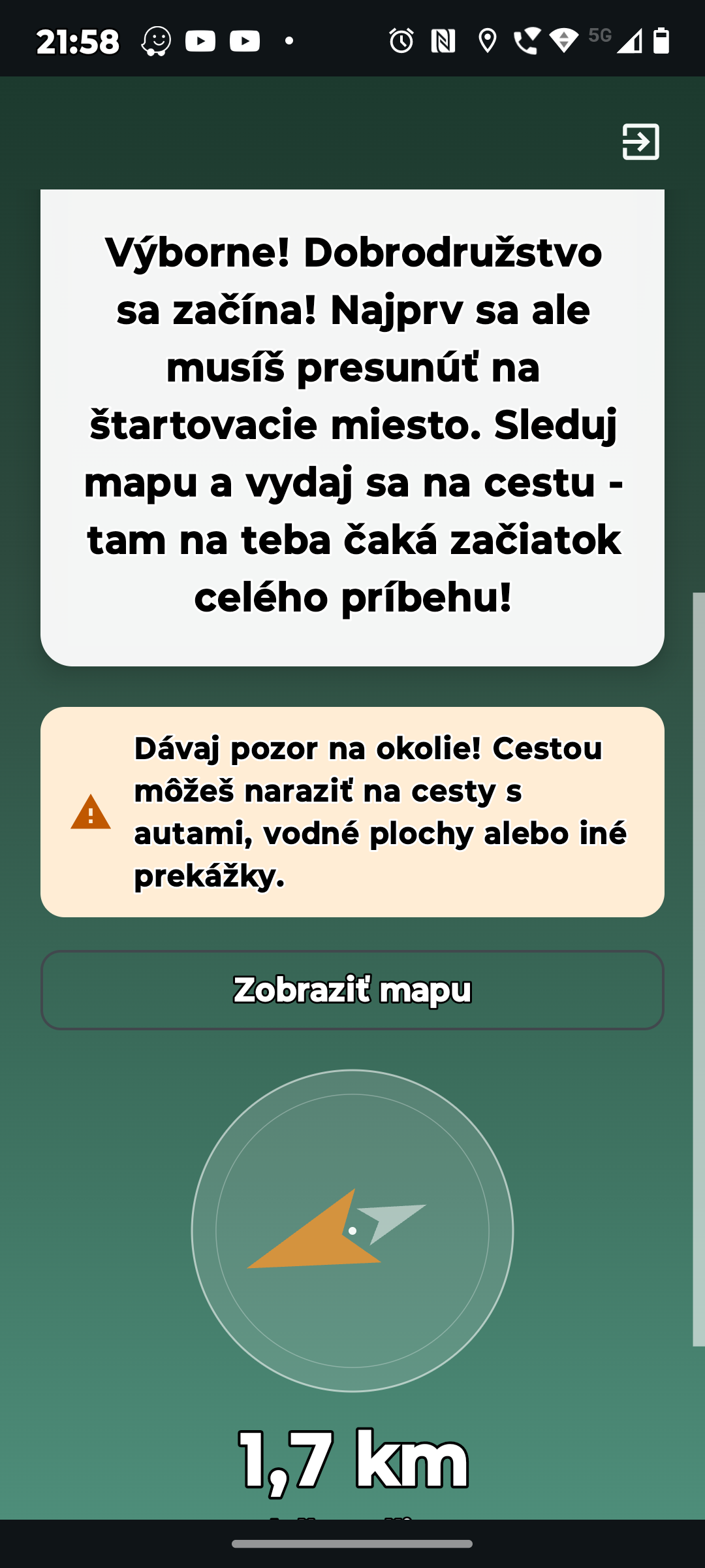 Navigácia po trase