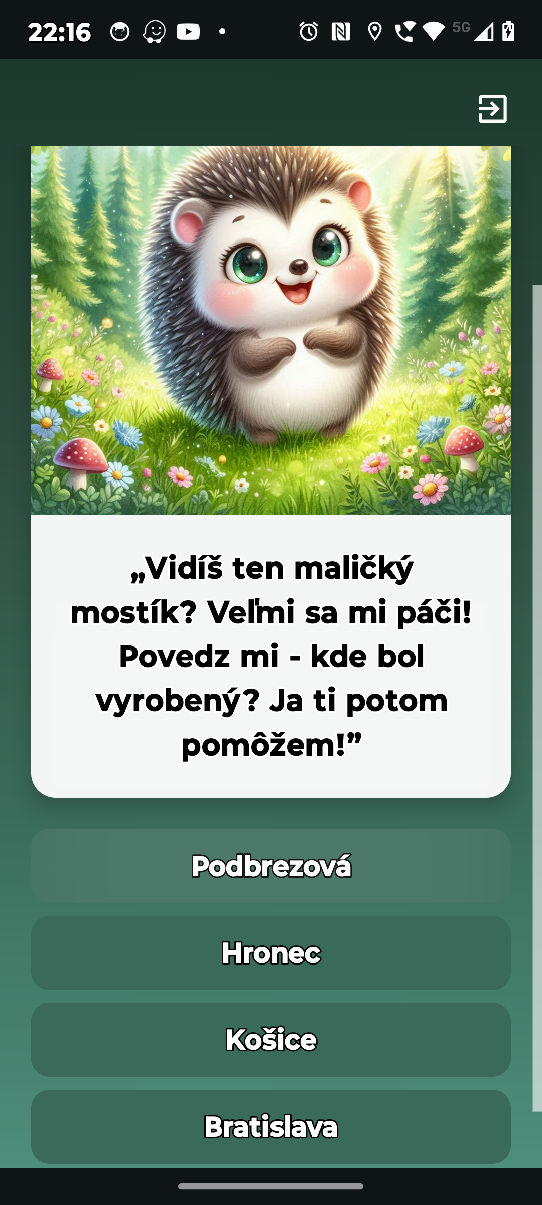 Kvízová otázka