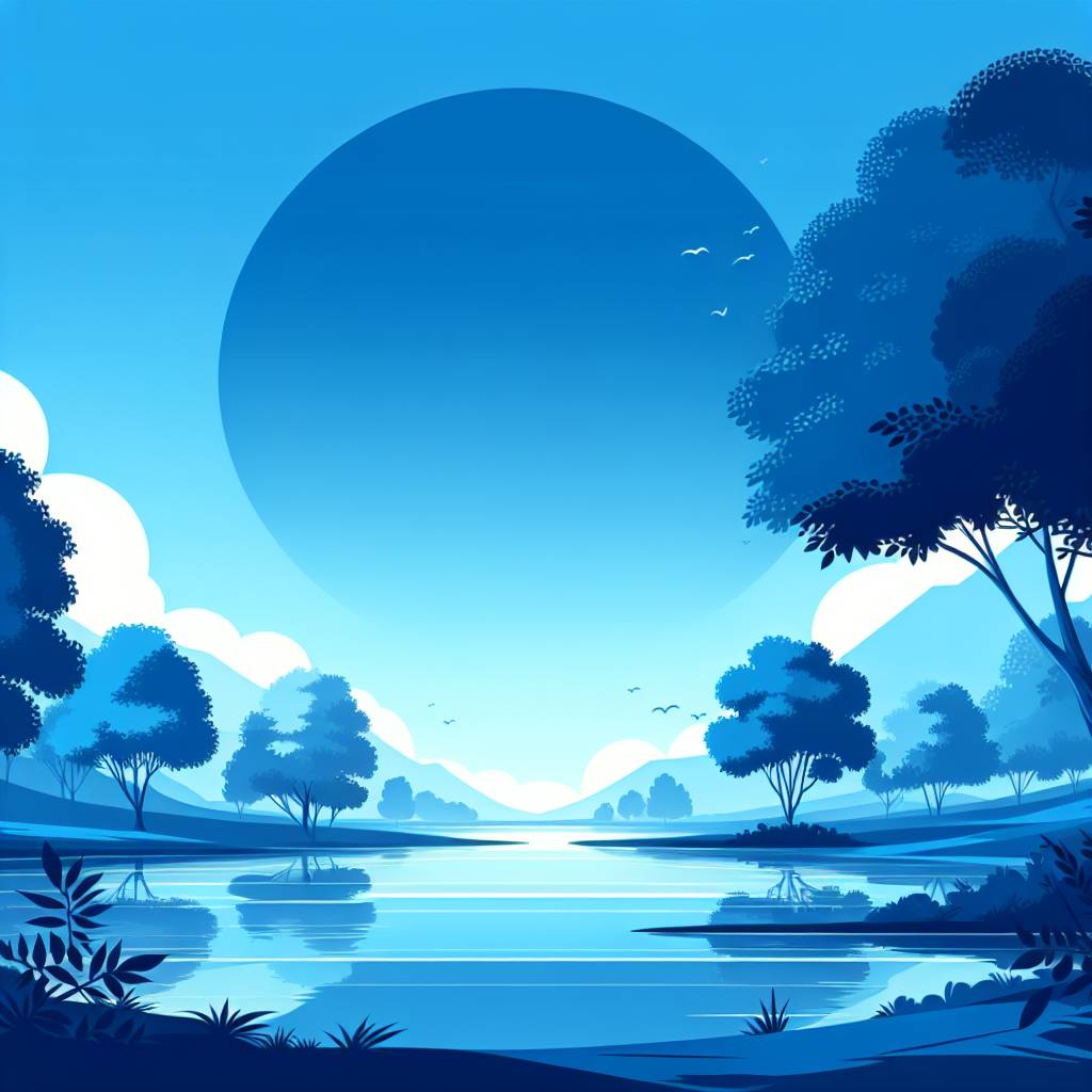 azul