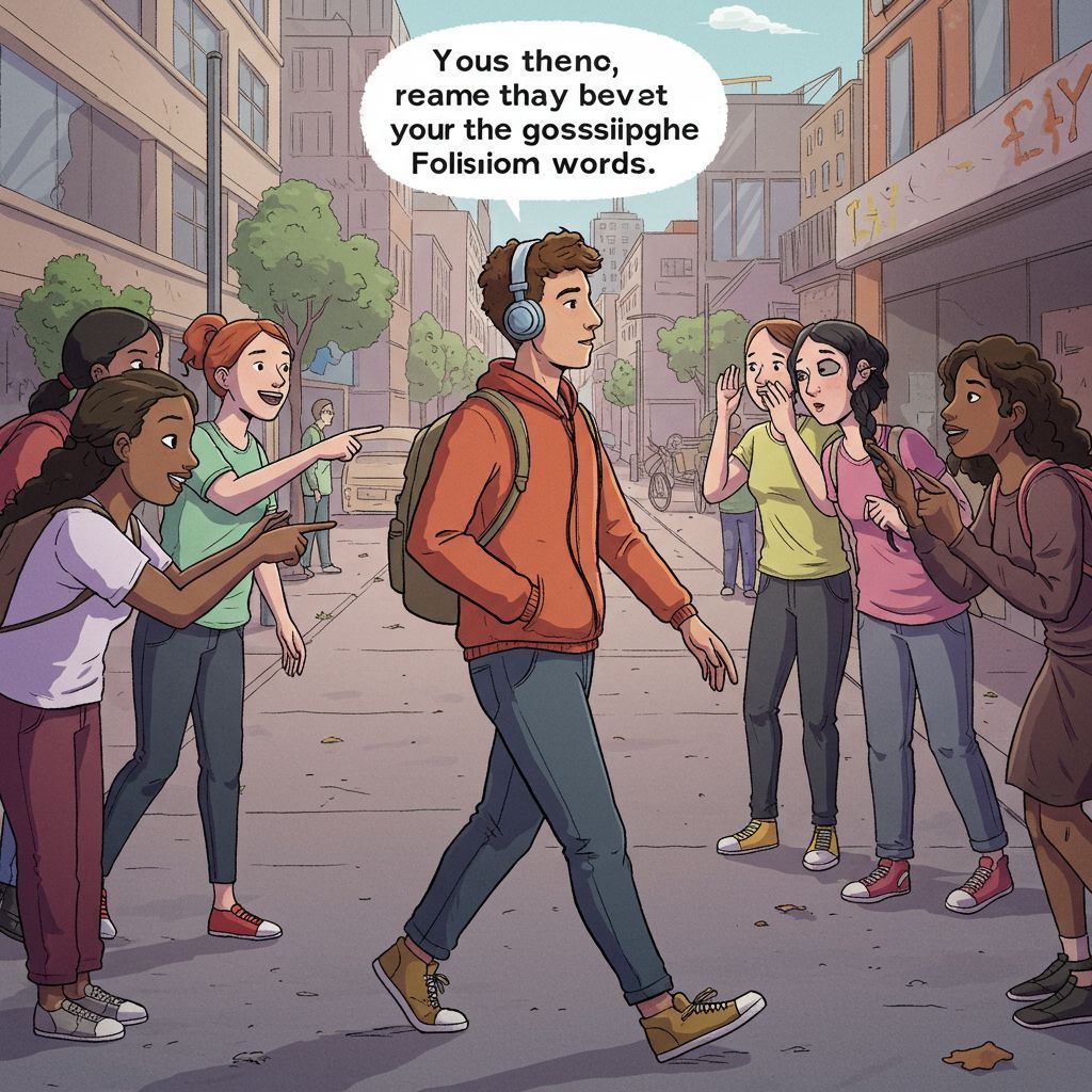 a palabras necias, oídos sordos