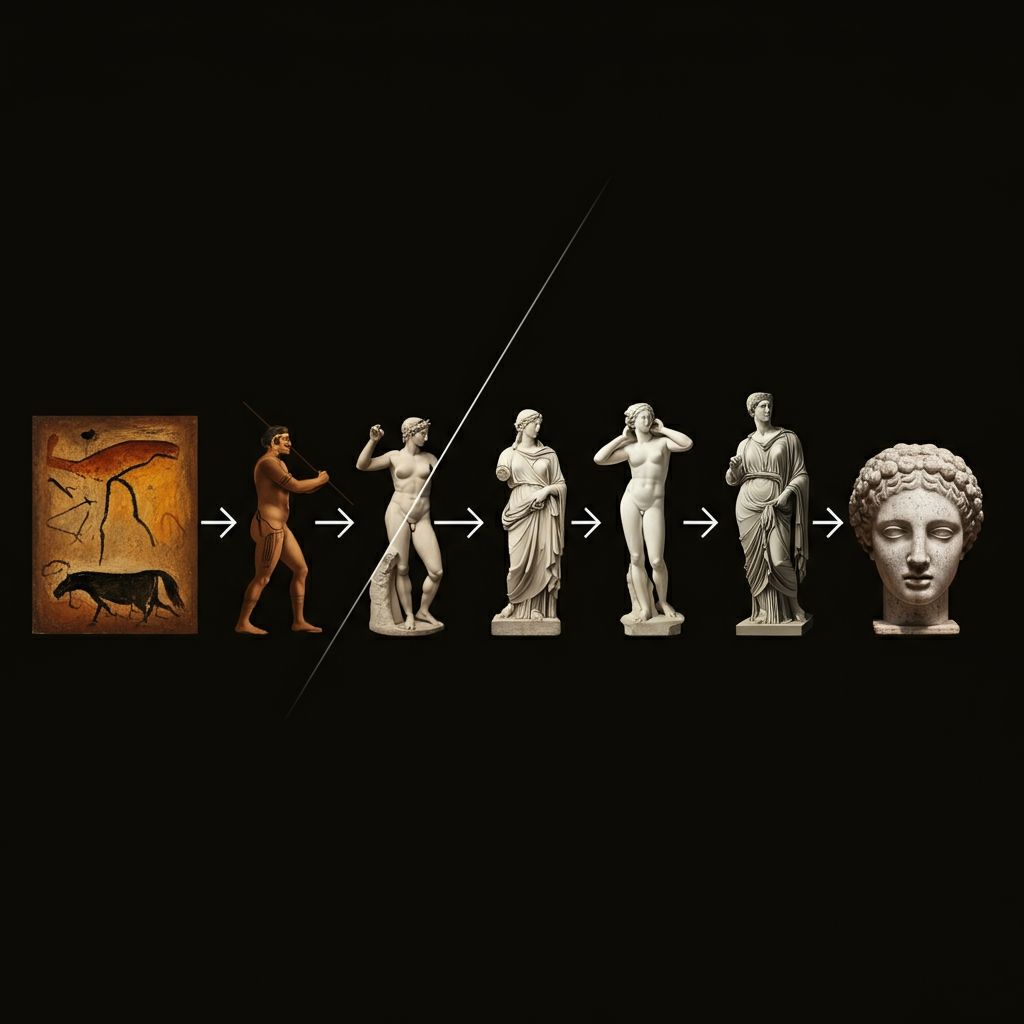 analizar la evolución artística