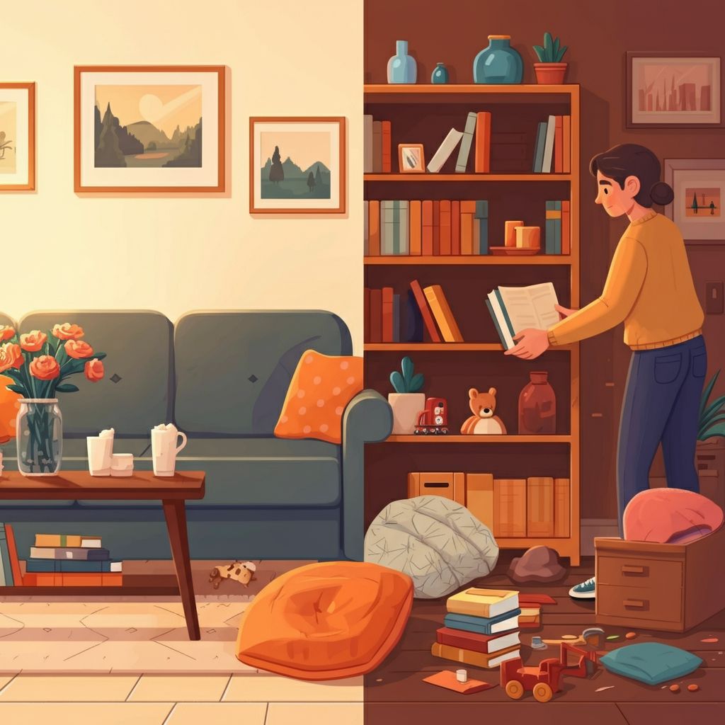arreglar la casa