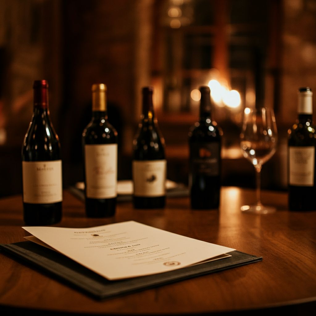 carta de vinos
