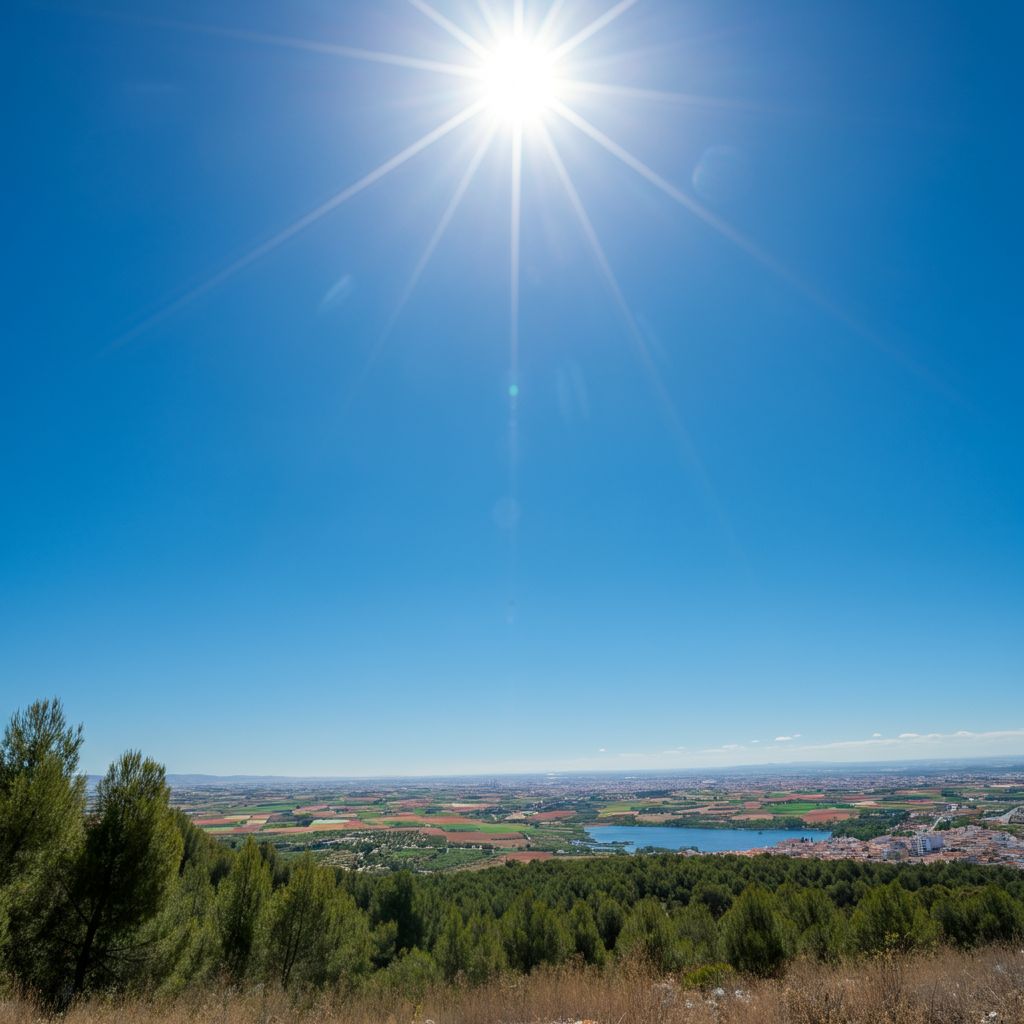 cielo despejado