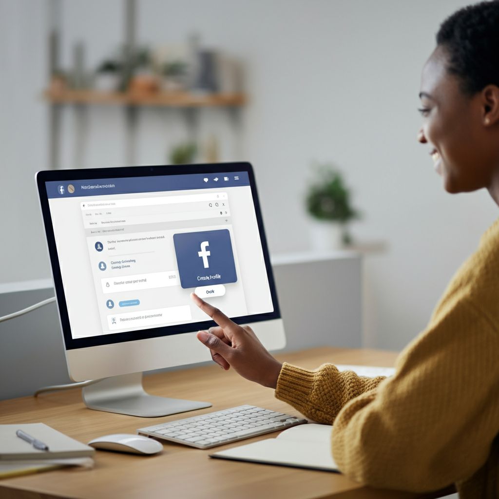 crear un perfil en Facebook
