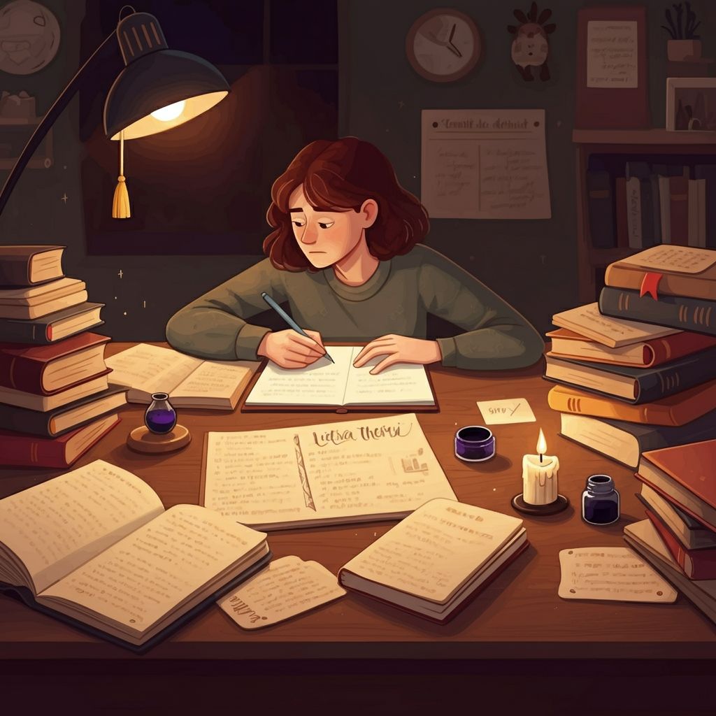 desarrollar una tesis literaria