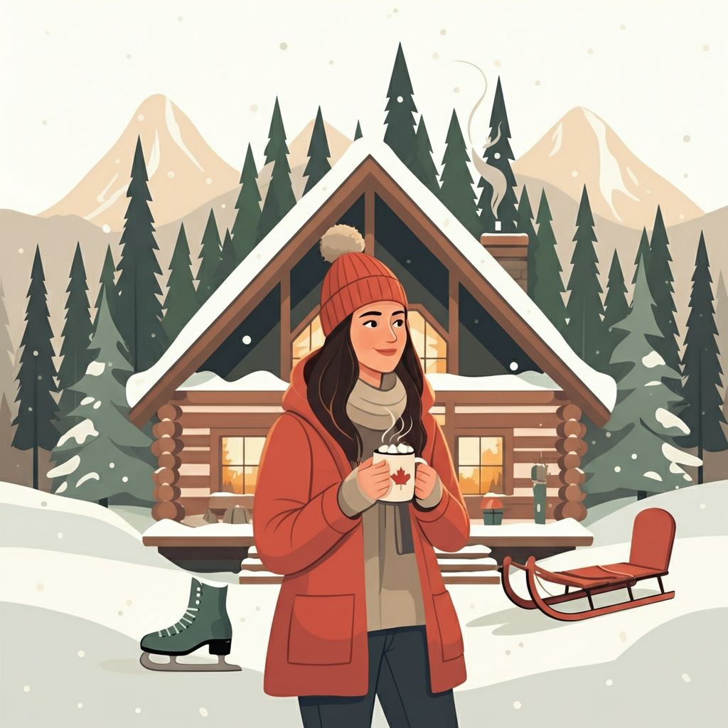 ella vive en Canadá