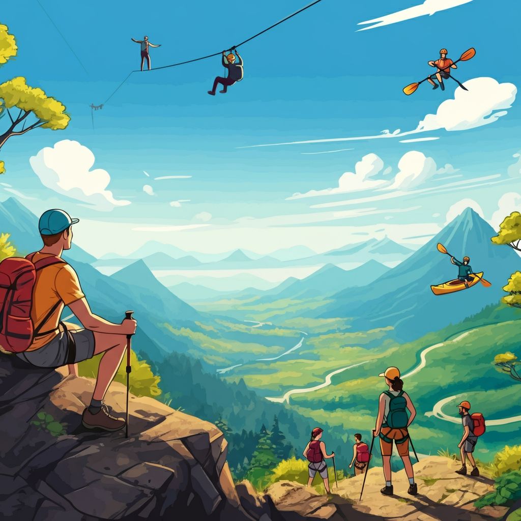 hacer turismo de aventura