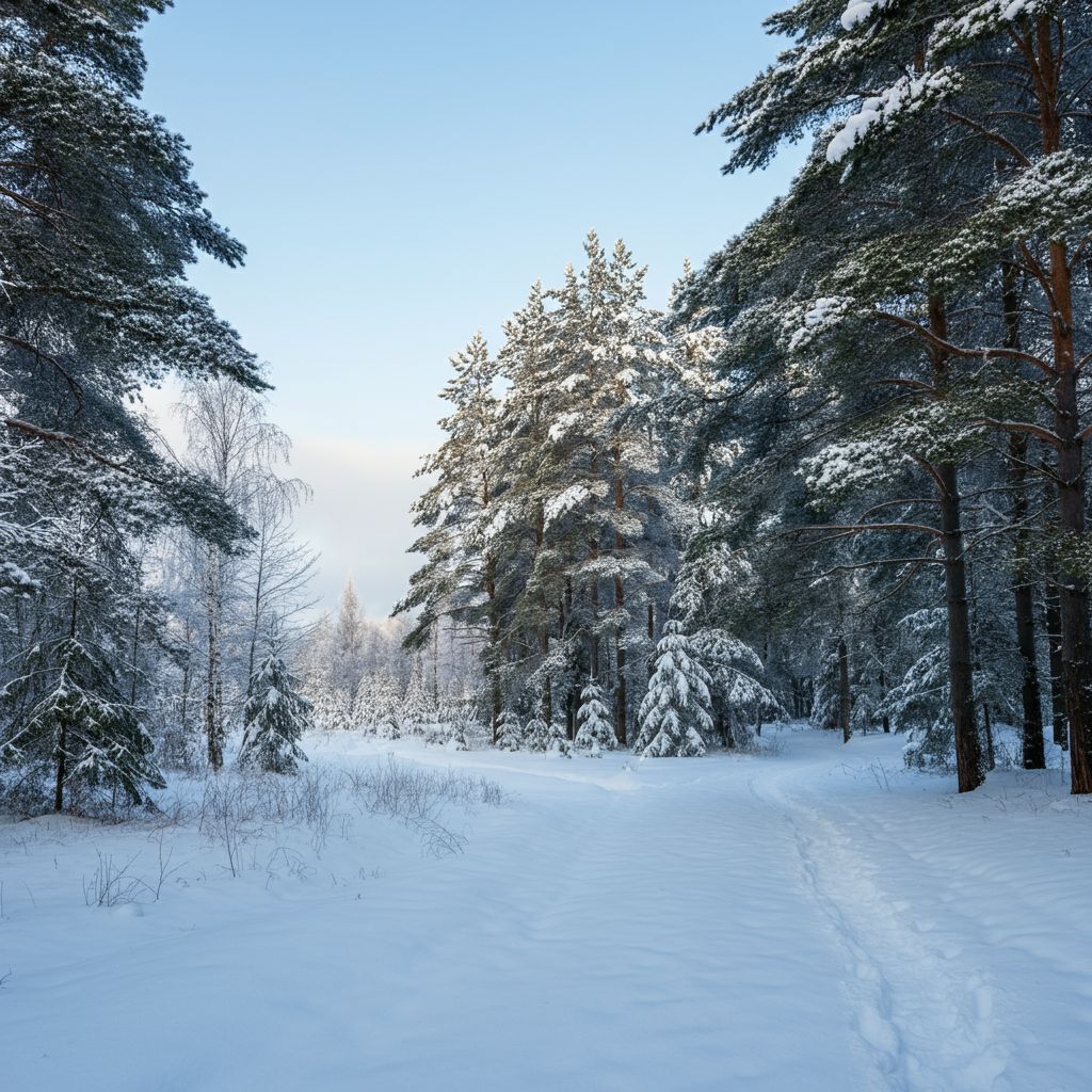 invierno nevado