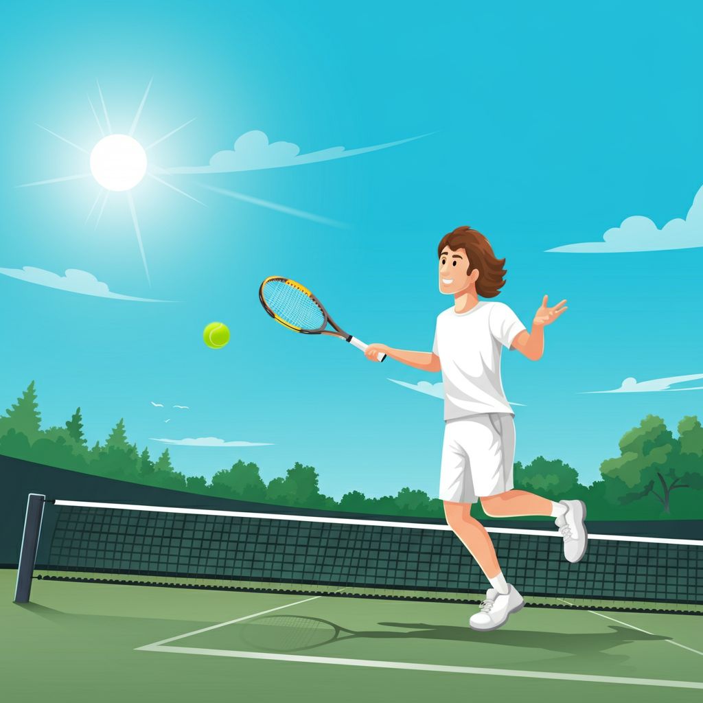 jugar al tenis