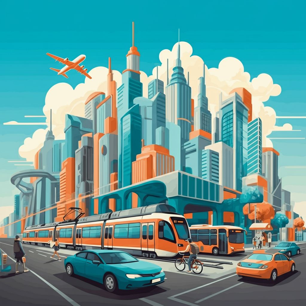 la ciudad está muy bien comunicada