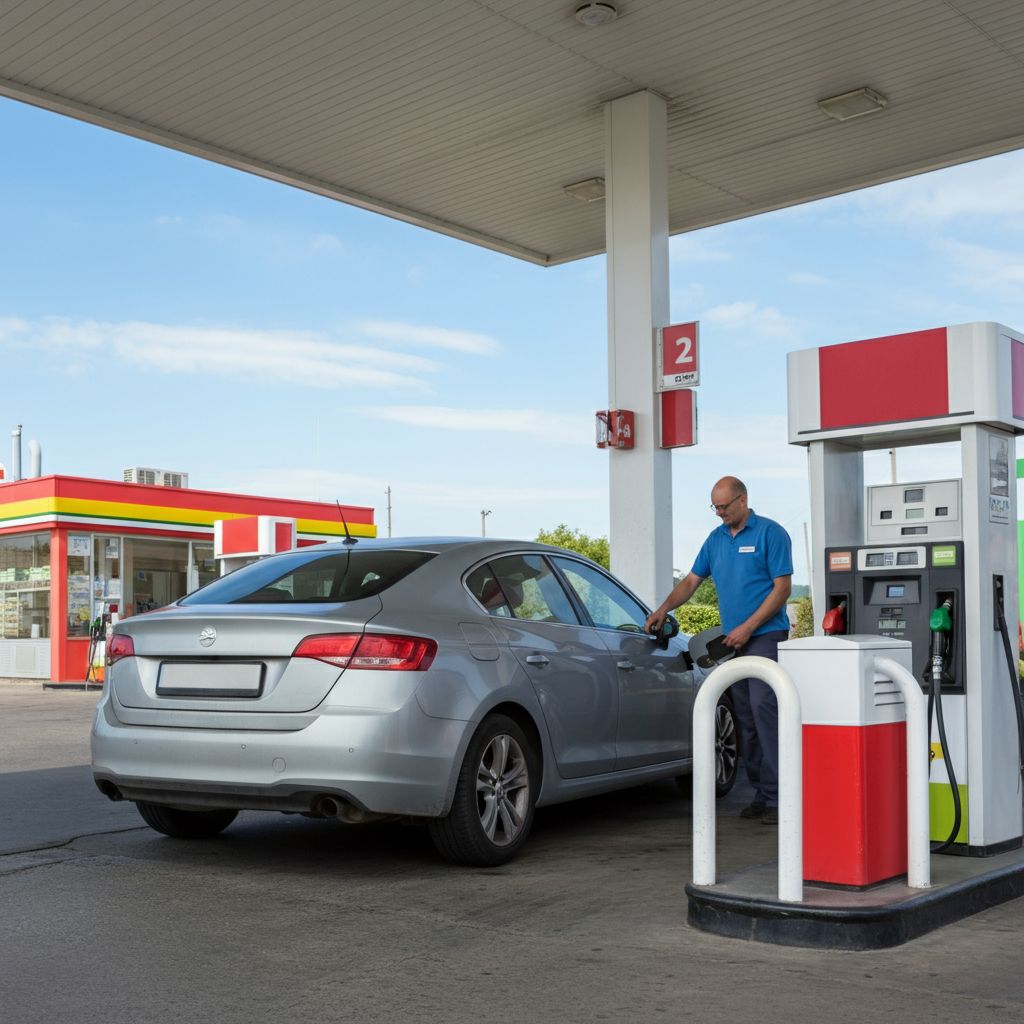 la gasolinera