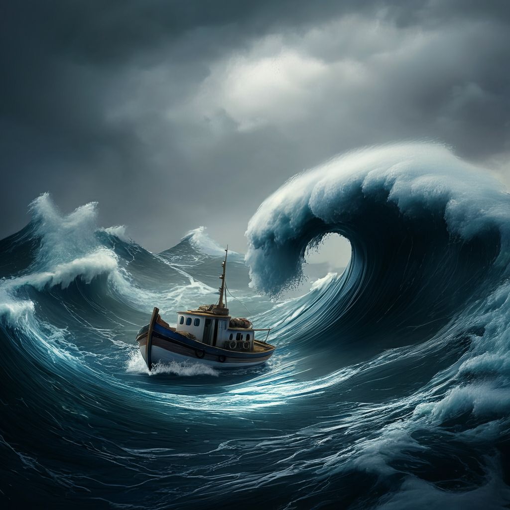 navegar en aguas turbulentas