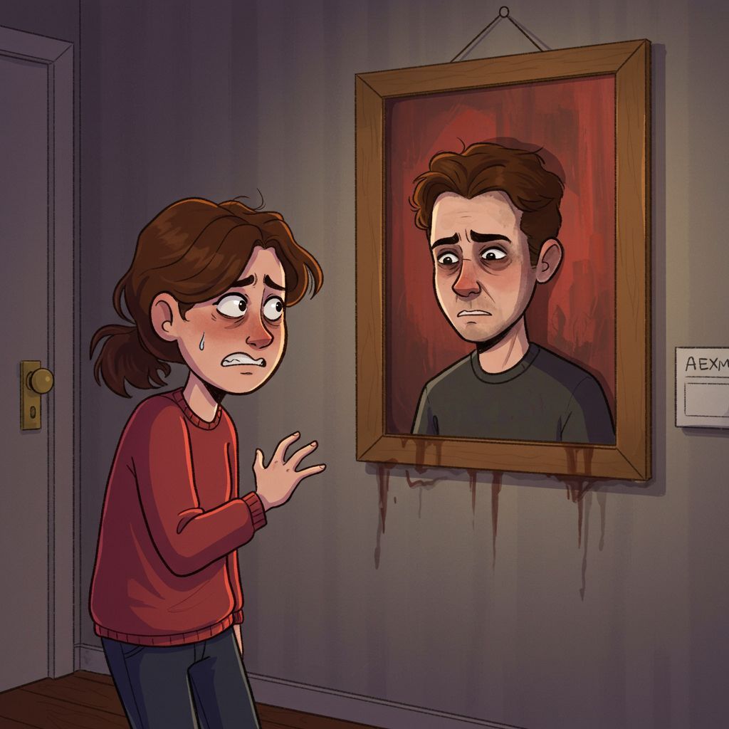 no poder ver a alguien ni en pintura