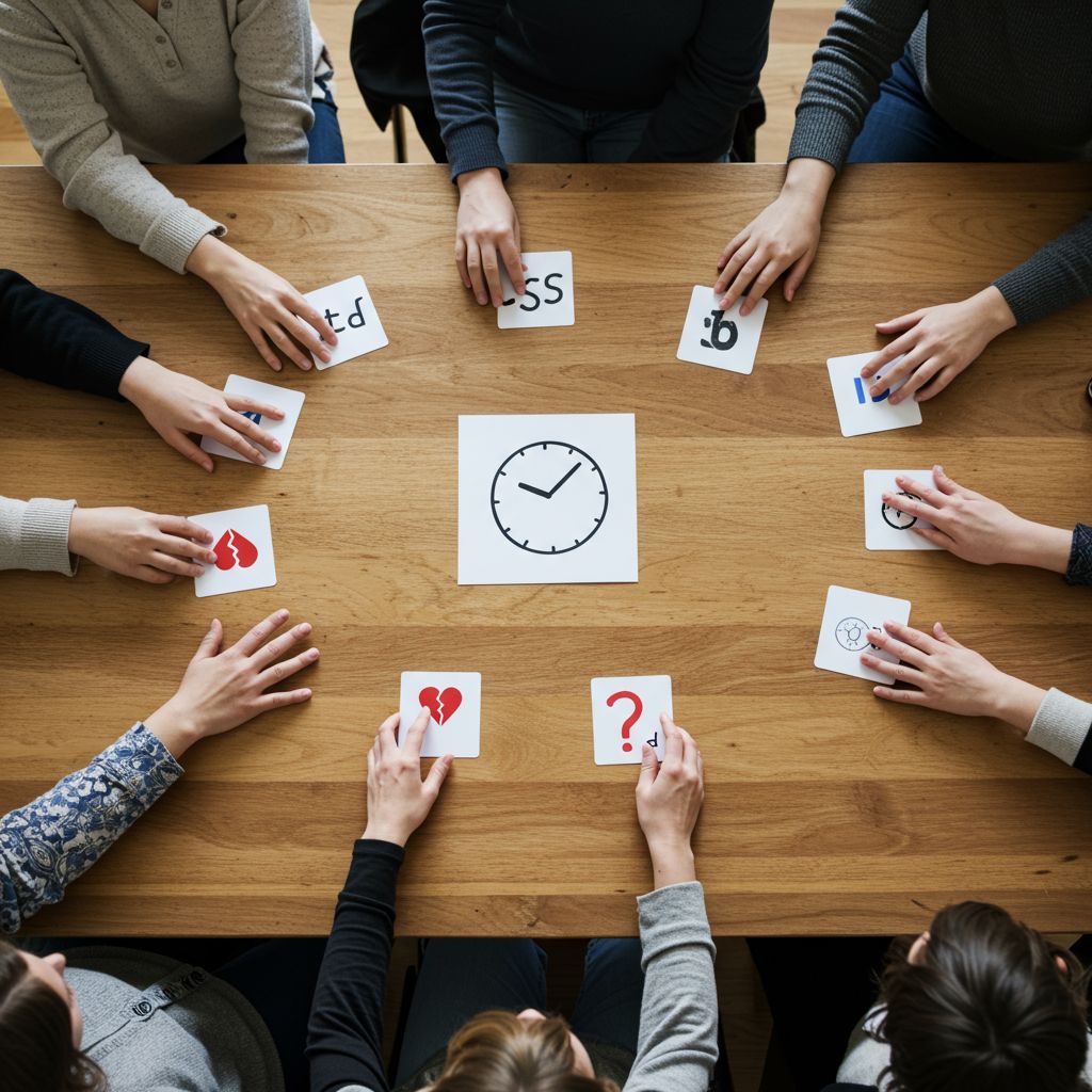 poner las cartas sobre la mesa