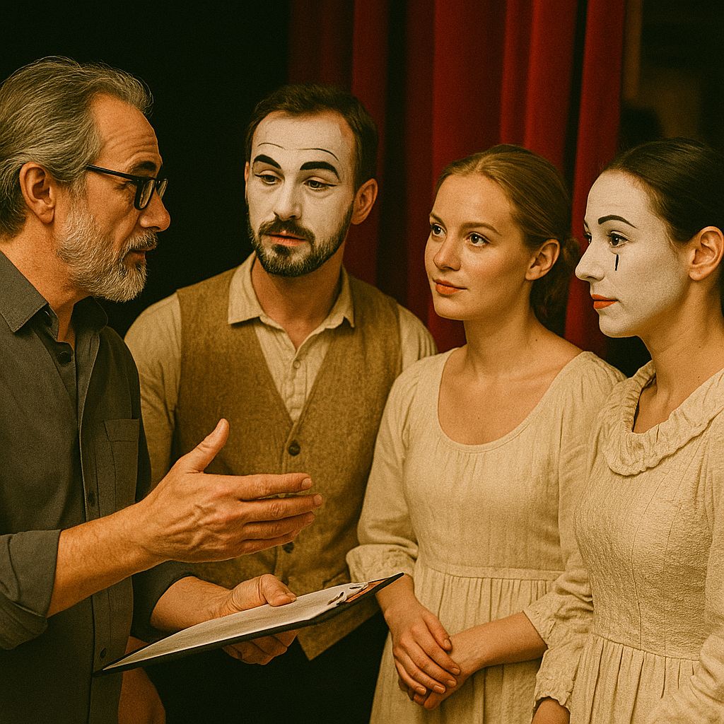 poner una obra de teatro