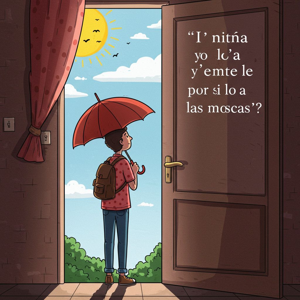 por si las moscas