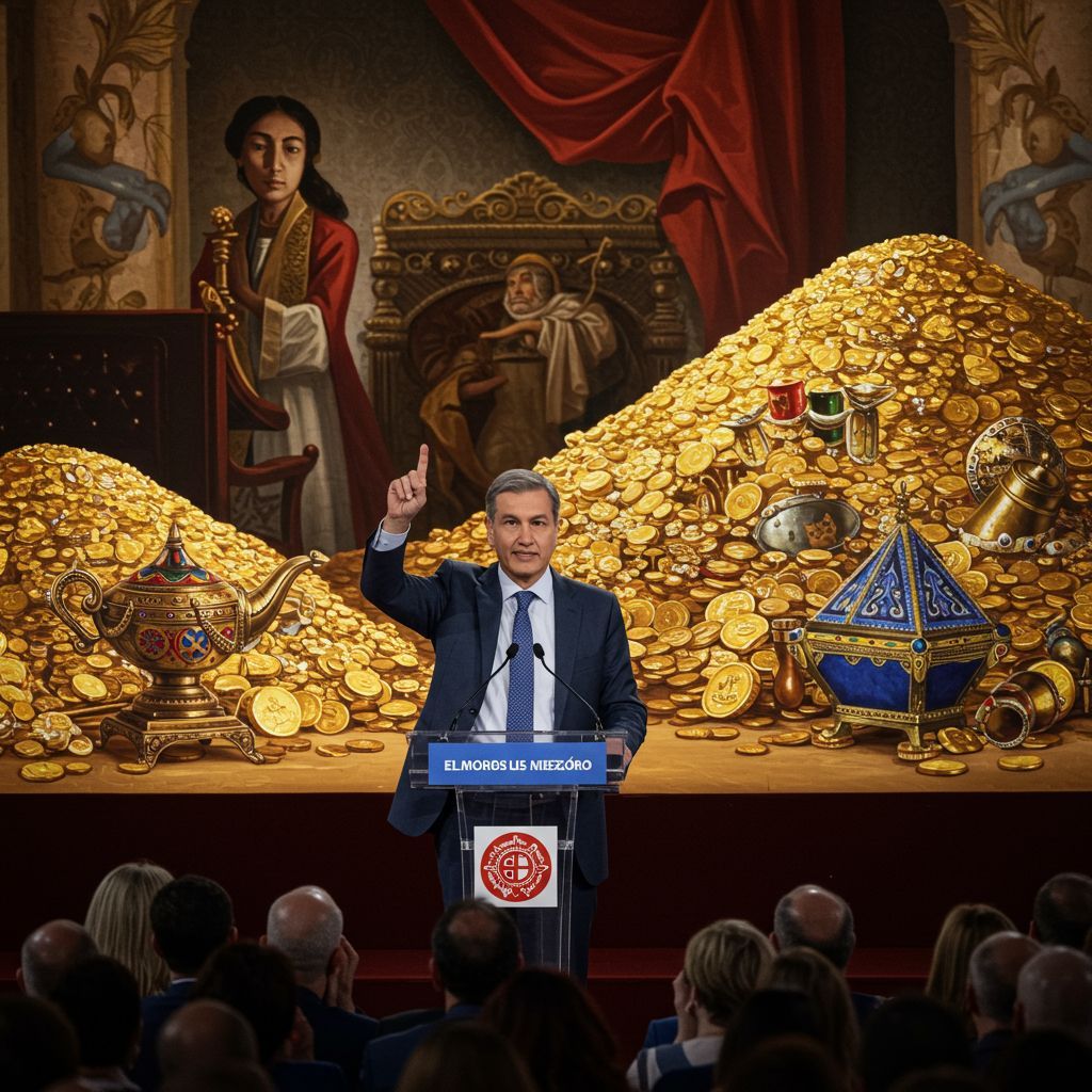 prometer el oro y el moro