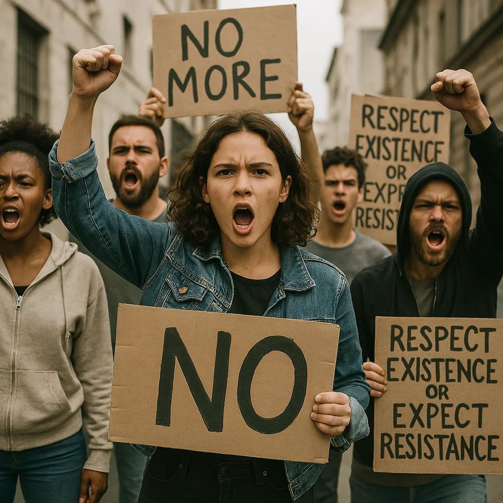 protestar