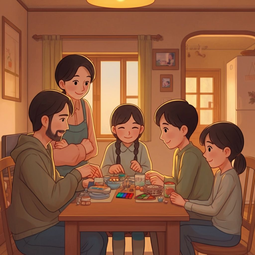 soñar con una familia feliz