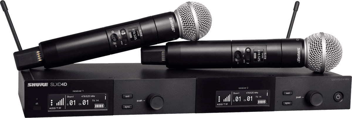 SHURE - SLXD24DE-SM58