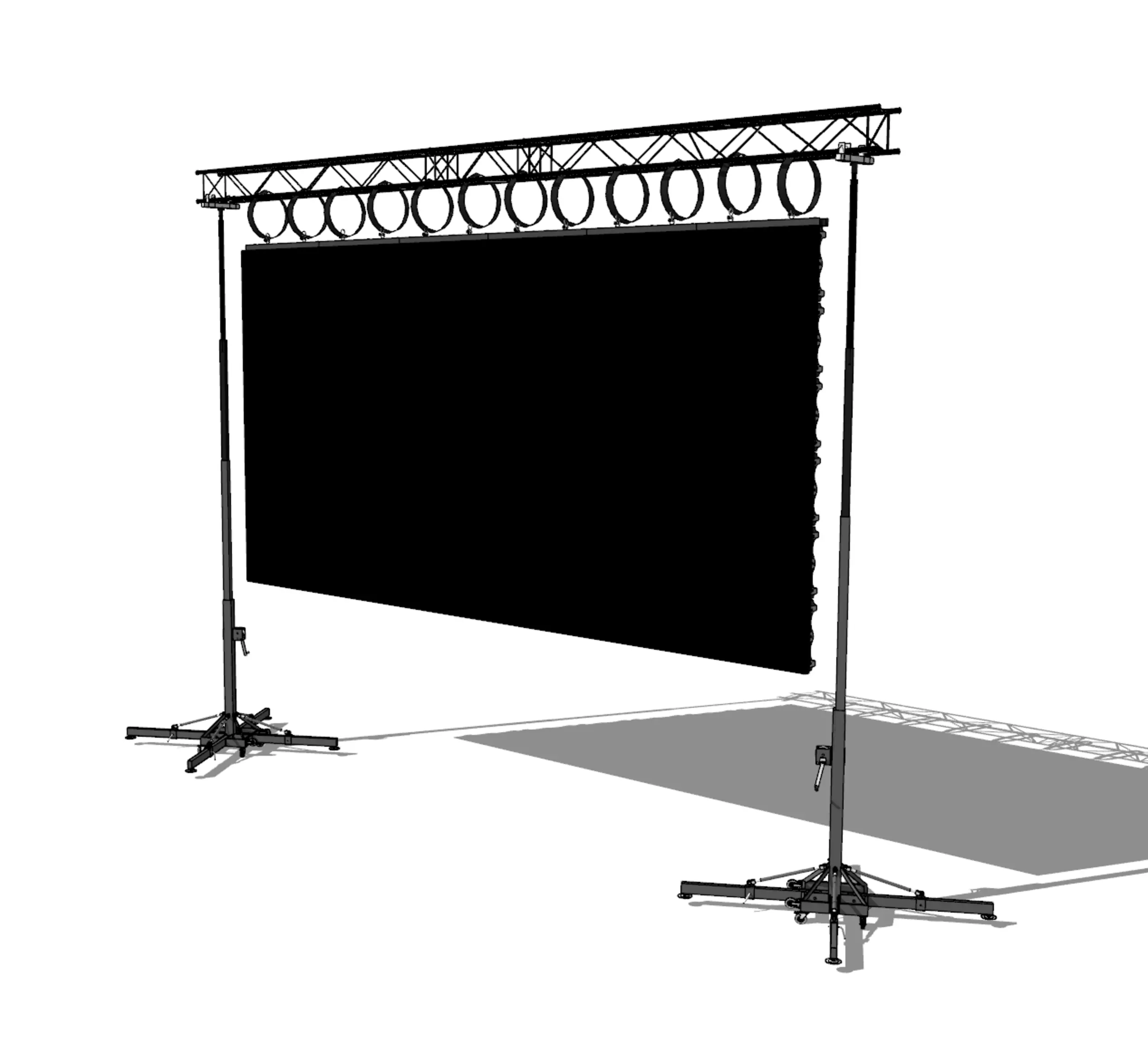 Écrans LED et régie vidéo Spare Production