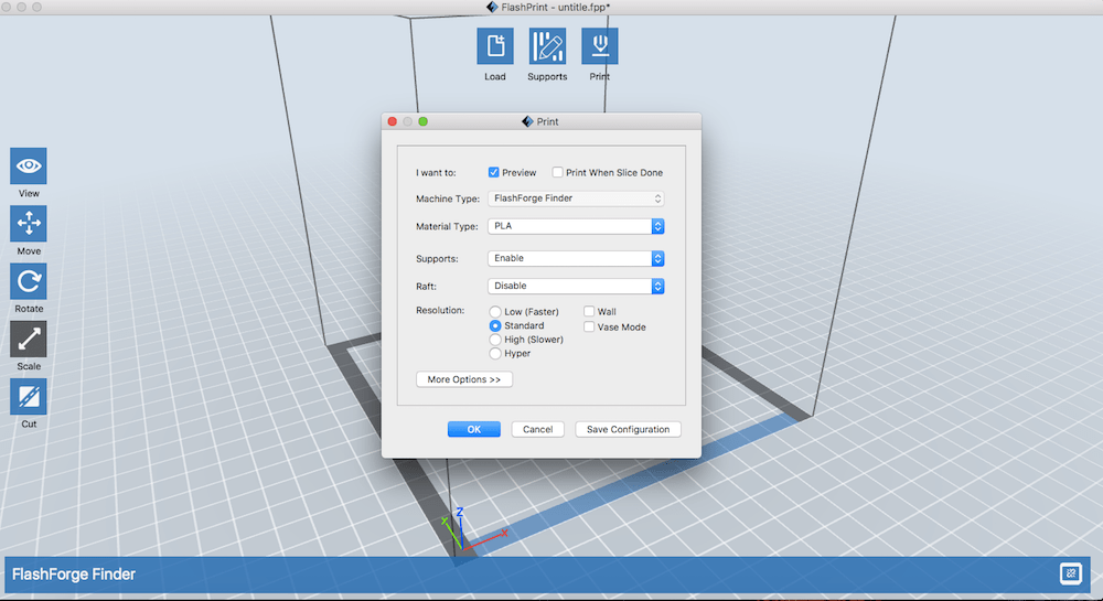 Set 3D Settings