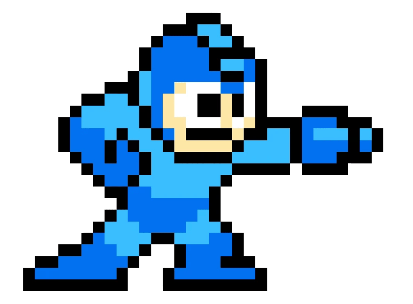 Video Game Pixel Character