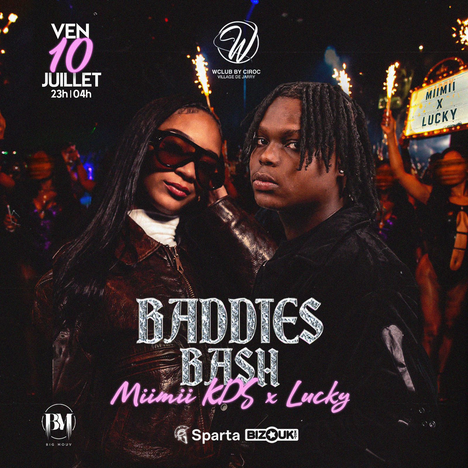 BADDIES BASH Miimii KDS x Lucky