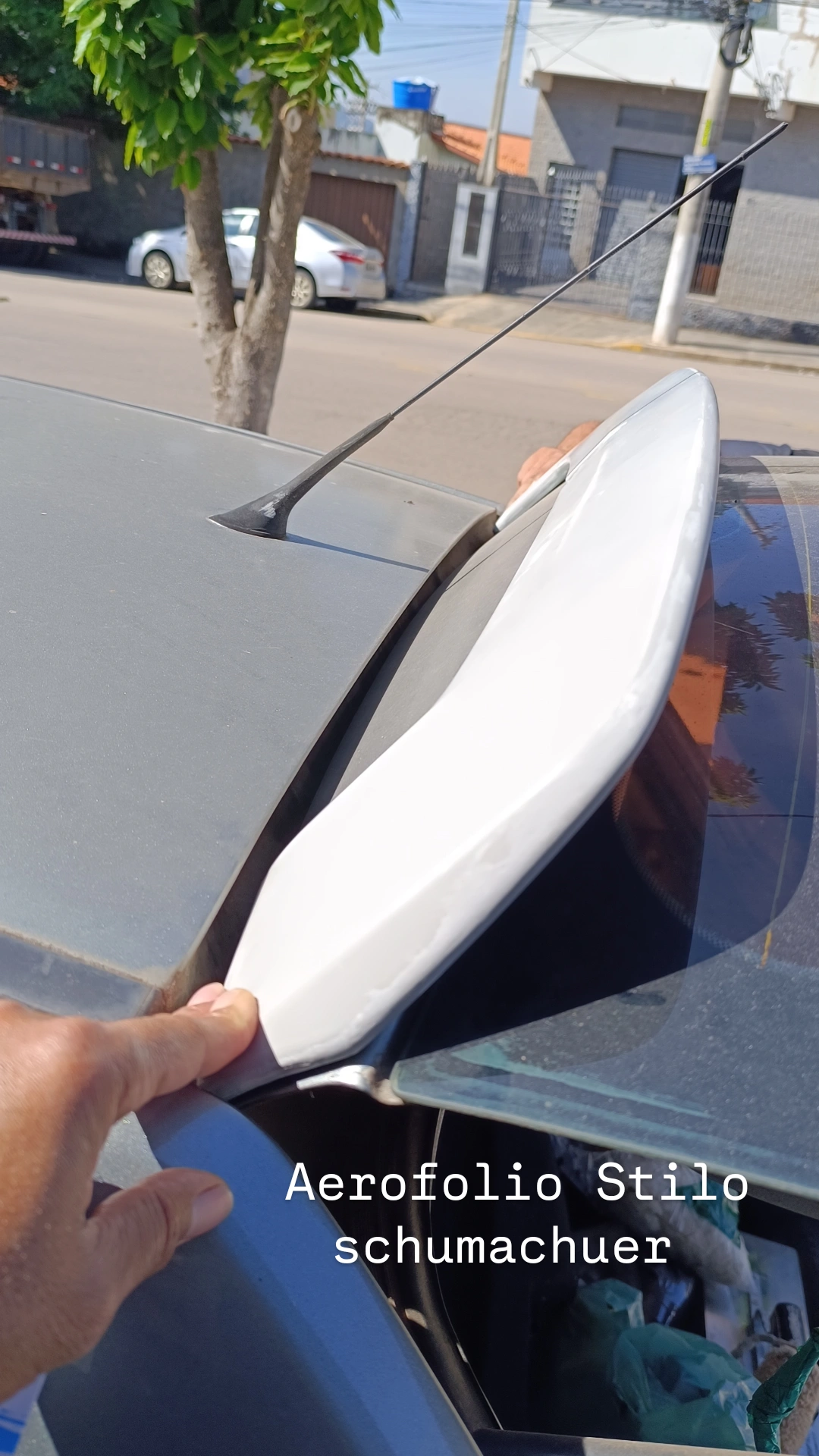AEROFOLIO FIAT STILO MODELO SCHUMACHUER  - Miniatura 2