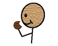 nibbled