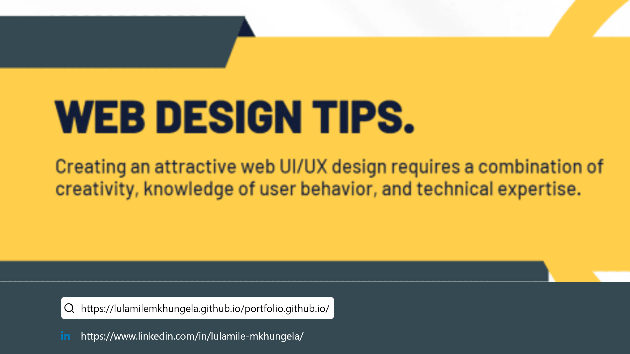 Web design tips