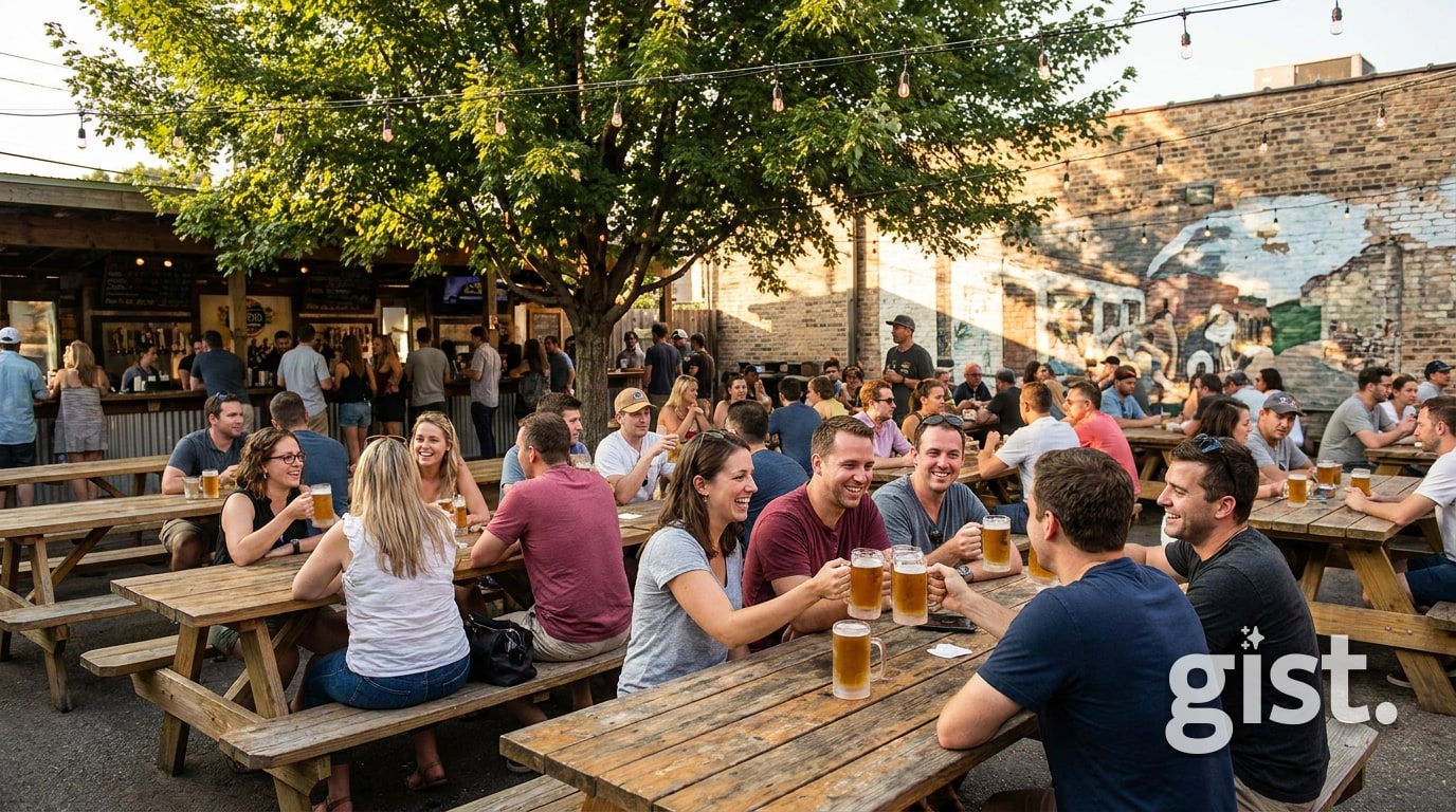 20s and 30s Social : Beer Garden + New Friends