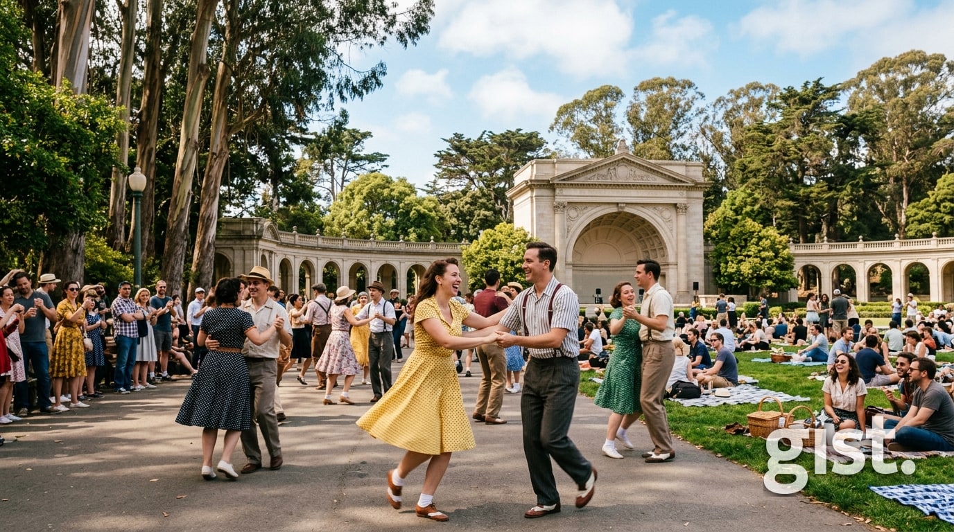 Golden Gate Park Swing Dance & Picnic