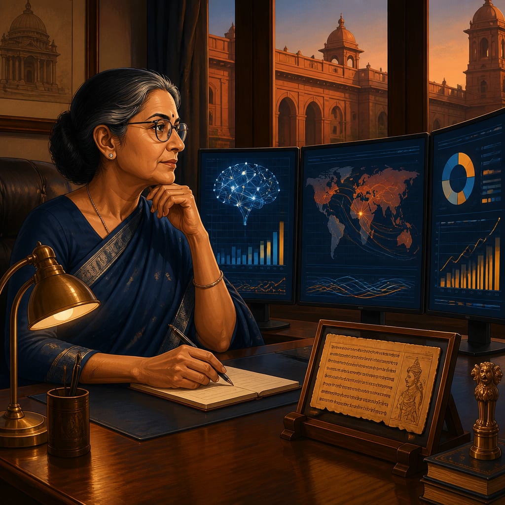An Indian finance policymaker weighing AI, carbon and digital taxation in 2026