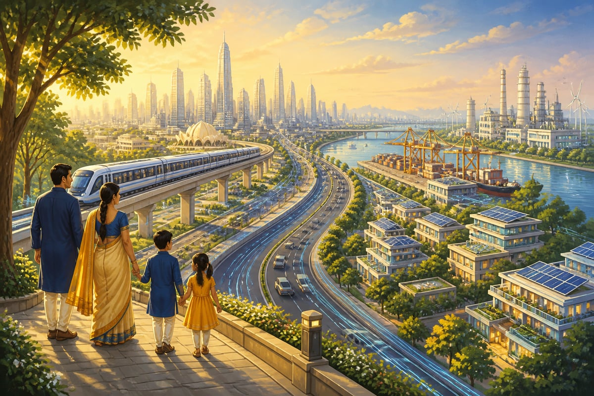 Future integrated Indian metropolis at 2047