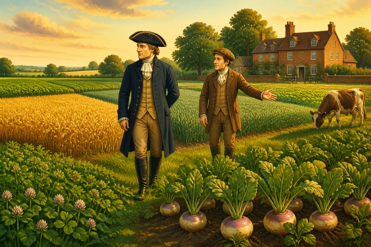 Charles Townshend at his Norfolk four-course rotation
